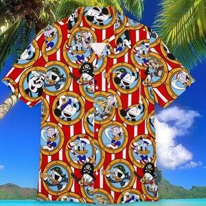 Men’s Disney cruise button down shirt size xl worn once new condition